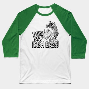 Irish Bass St Patricks Day Baseball T-Shirt